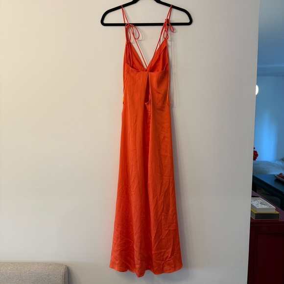 strapless open back dress Sandro Ruched Mini Dress main image 1